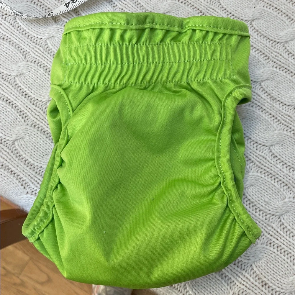 Pet Magasin Dog Cloth Diaper Set of 3 like new Hook & loop waist band adjustable